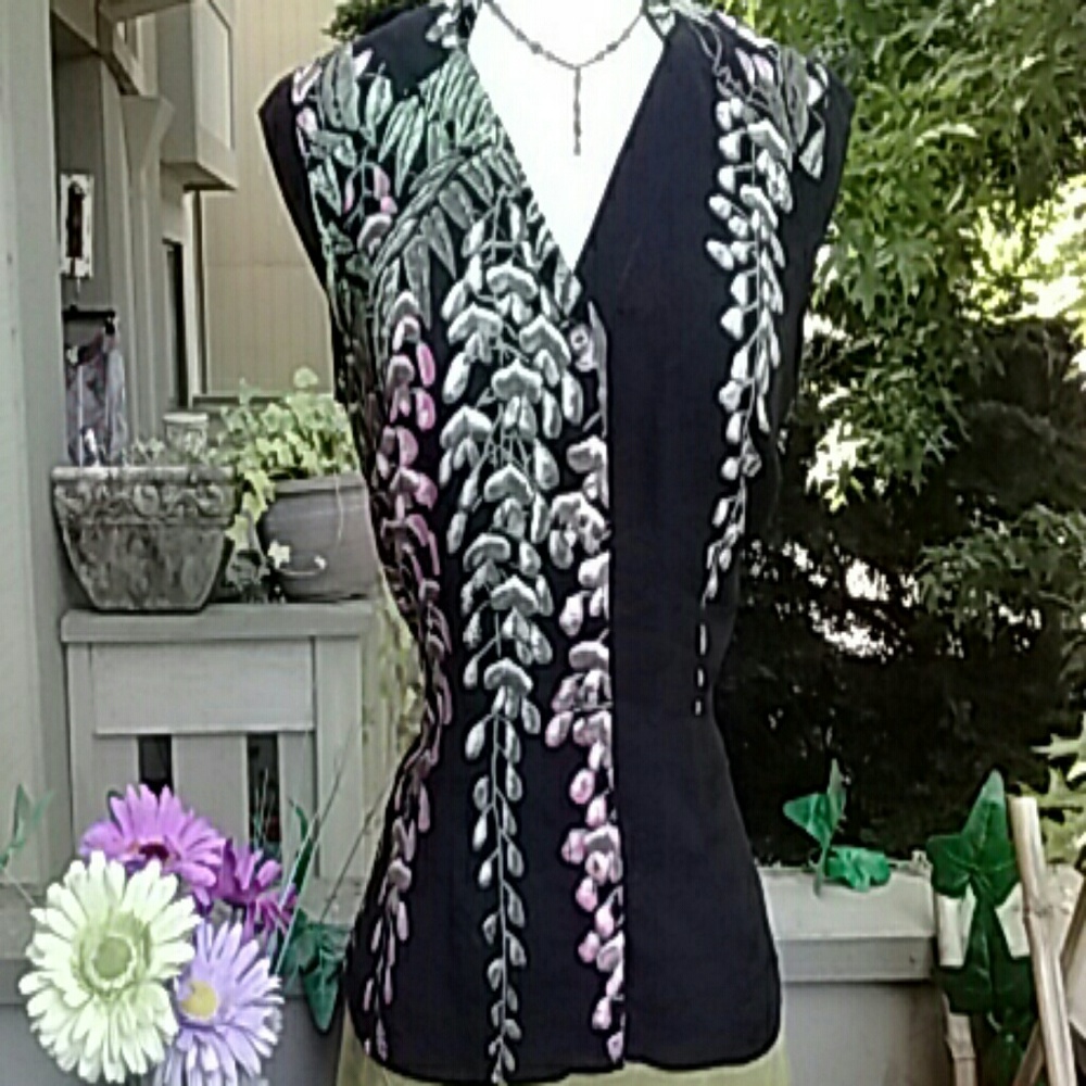 CITRON Silk Blouse